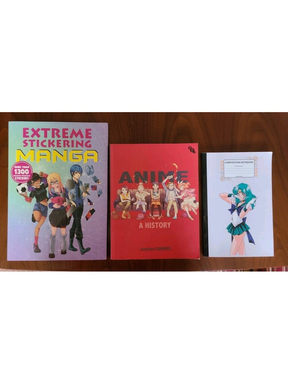 Anime: A History By Clements - Sailor Moon Notebook - Extreme Stickering Manga